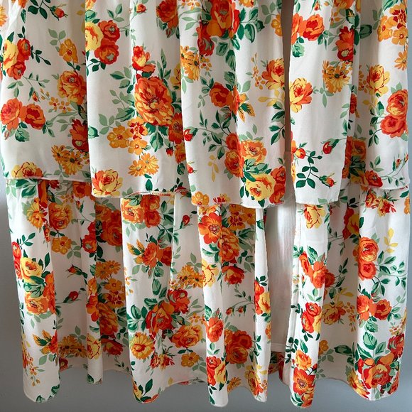 Wayf Floral Tiered Maxi Skirt (NWT) - Picture 8 of 15